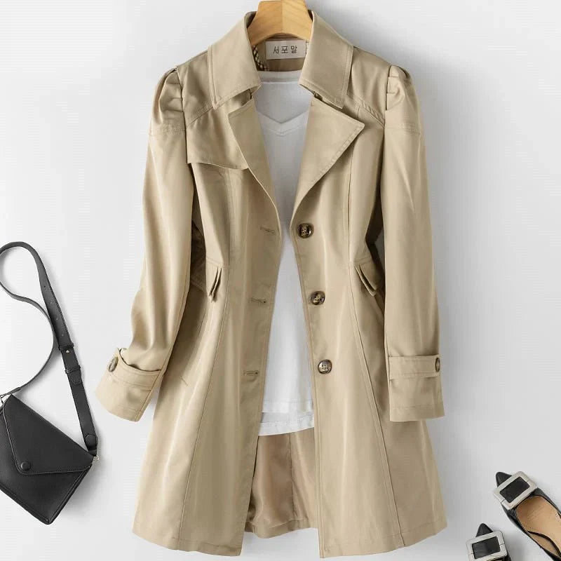 Anna™ Klassisk trenchcoat